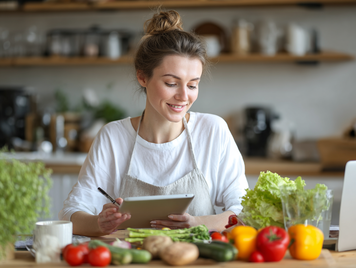 Готування здорової їжі за рецептами